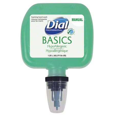  Dial Basics Hypoallergenic Manual Foaming Refill 1.25 L  3/cs (DIA05052) 