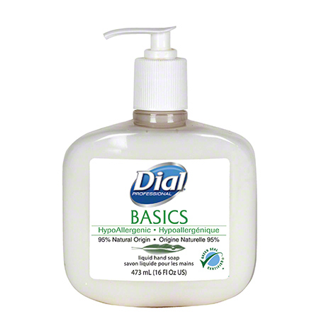  Dial Basics Hypoallergenic Lotion Soaps 16 oz.  12/cs (DIA06044) 