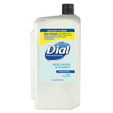  Dial Liquid Antimicrobial Soap w/Moisturizers 1 L  8/cs (DIA84029) 