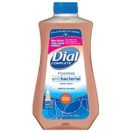  Dial Complete Antimicrobial Foaming Hand Soap 40 oz.  6/cs (DIA98976) 