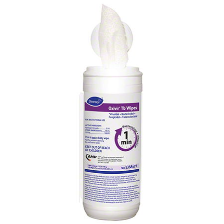 Diversey Oxivir Tb (U.S.) Disinfectant Cleaner 60 ct.  12/cs (DRK5388471) 