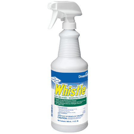  Whistle Degreaser Disinfectant Tb 32 oz., Trigger Sprayer  6/cs (DRK91330) 
