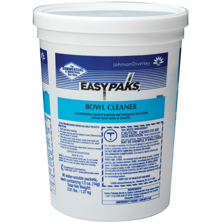  Easy Paks Bowl Cleaner .5 oz. Packet  2/90/cs (DRK990652) 
