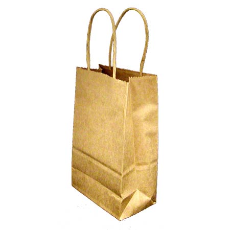  Duro Dubl Life Carryout Shopping Bags 5 1/4 x 3 1/4 x 8 3/8 0 250/cs (DUR87093) 