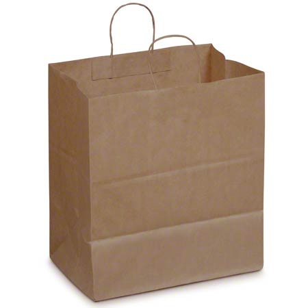  Duro Dubl Life Carryout Shopping Bags 14 x 10 x 15 3/4 0 200/cs (DUR87145) 