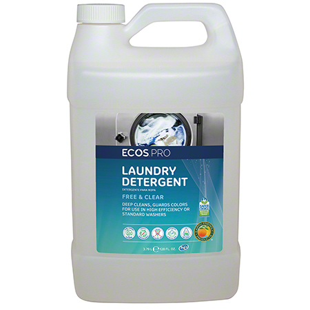 ECOS Free & Clear Liquid Laundry & Microfiber Detergent Gal.  4/cs (EFPPL976404) 