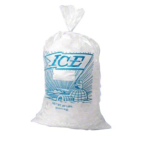  Elkay Metalocene Ice Bags 8 lb. .0012 Gauge 1000/cs (ELKH11PMET) 