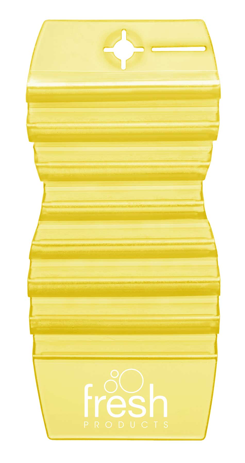  Fresh Eco Fresh Hang Tags w/Suction Cups  Yellow 12/cs (FRSEHTS72CT) 