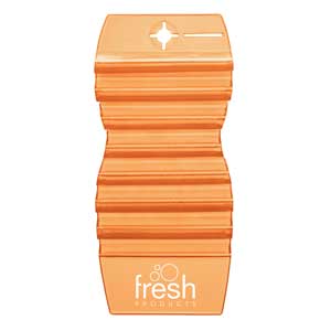  Fresh Eco Fresh Hang Tags w/Suction Cups  Orange 12/cs (FRSEHTS72GP) 