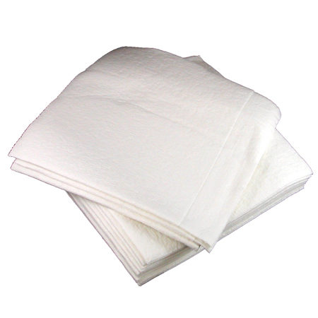  DRC Bonded Cellulose 52 lb. Heavy Weight Wipers 12 1/2 x 13 White 50# box (GEN3500BULK) 