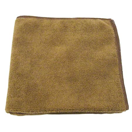  16 x 16 Microfiber Towels 0 Brown 12/pk (GENMFW-BR) 