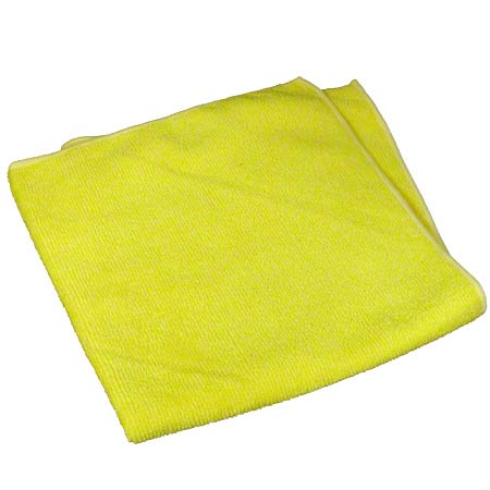  16 x 16 Microfiber Towels  Yellow 12/pk (GENMFW-Y) 