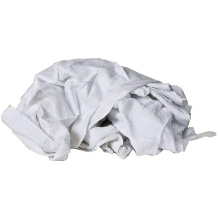  Wiper White Half Turkish Towel 10 lb.  ea (GENW51L-10) 