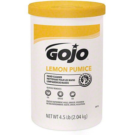  GOJO Lemon Pumice Hand Cleaner 4.5 lb. Cartridge  6/cs (GOJ0915) 