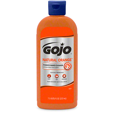  GOJO Natural Orange Pumice Hand Cleaner 7.5 oz.  15c/s (GOJ0951) 