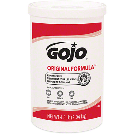  GOJO Original Formula Crème Hand Cleaner 4.5 lb. Cartridge  6/cs (GOJ1115) 