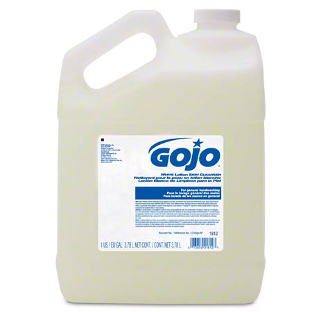  GOJO White Lotion Skin Cleanser Pour Gal.  4/cs (GOJ1812) 