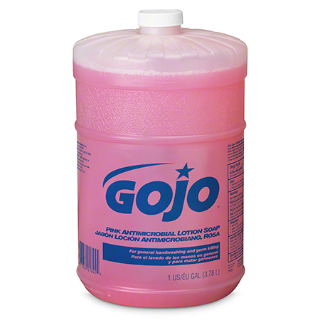  GOJO Thick Pink Antiseptic Lotion Soap Flat Top Gal.  4/cs (GOJ1845) 