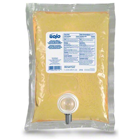  GOJO Ultra Mild Antimicrobial Lotion Soap 1000 mL NXT  8/cs (GOJ2112) 