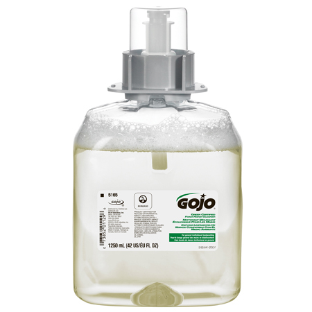  GOJO Green Certified Foam Hand Cleaner 1250 mL FMX-12  3/cs (GOJ5165) 