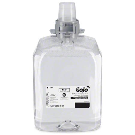  GOJO E2 Foam Sanitizing Soap 2000 mL FMX-20  2/cs (GOJ5264) 