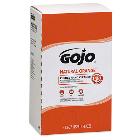  GOJO Natural Orange Pumice Hand Cleaner 2000 mL PRO TDX  4/cs (GOJ7255) 