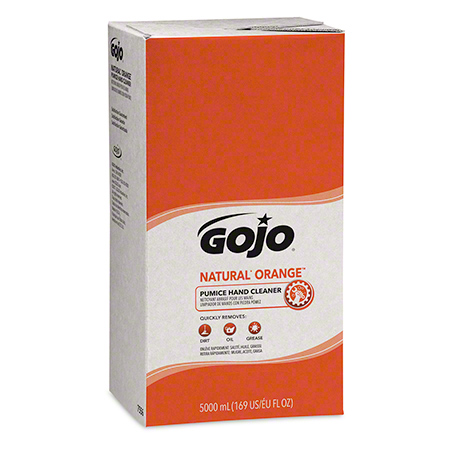  GOJO Natural Orange Pumice Hand Cleaner 5000 mL PRO TDX  2/cs (GOJ7556) 