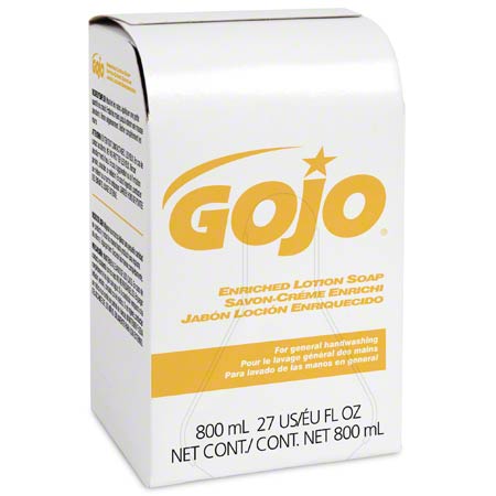  GOJO Enriched Lotion Soap 800 mL BIB  12/cs (GOJ9102) 