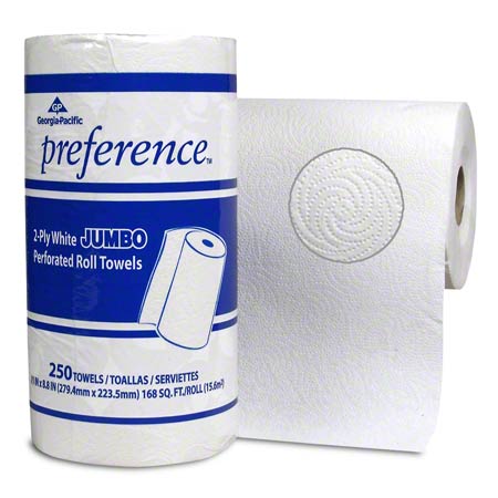  Georgia-Pacific Preference 2 Ply Perforated Towel 250 ct.  12/cs (GPC27700) 