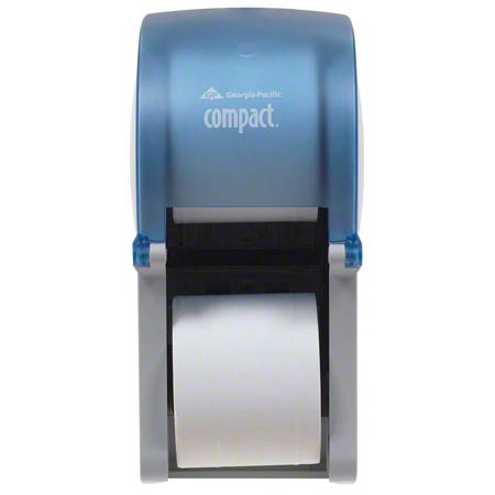  Georgia-Pacific Compact Vertical Double Roll Dispenser  Splash Blue ea (GPC56789) 