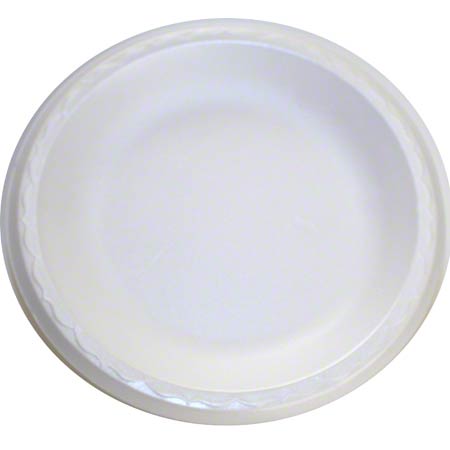  Lightweight Plastic Tableware 9 White 500/cs (HU82209) 