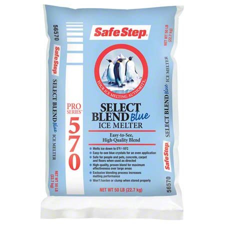 Safe Step Pro Series 570 Select Ice Melter 50 lb. Bag Blue ea (ICE56570) 