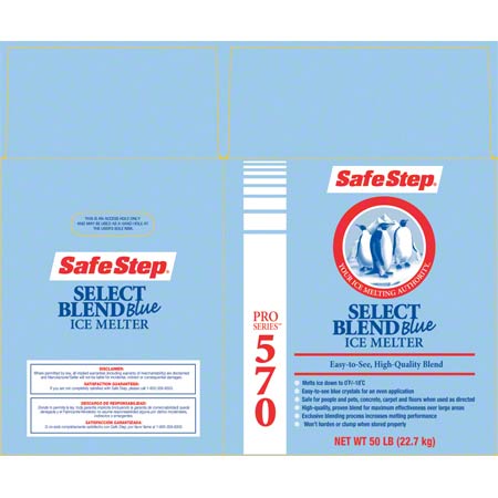  Safe Step Pro Series 570 Select Ice Melter 50 lb. Box Blue ea (ICE56571) 
