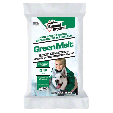  Cargill Greenmelt Ice Melter 50 lb bag Green each (ICEGREENMELT) 