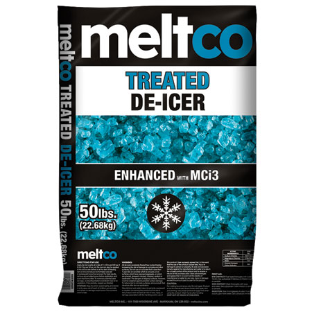  meltco Treated Enhanced Ice Melt 50# bag Blue ea (ICEMELTT) 