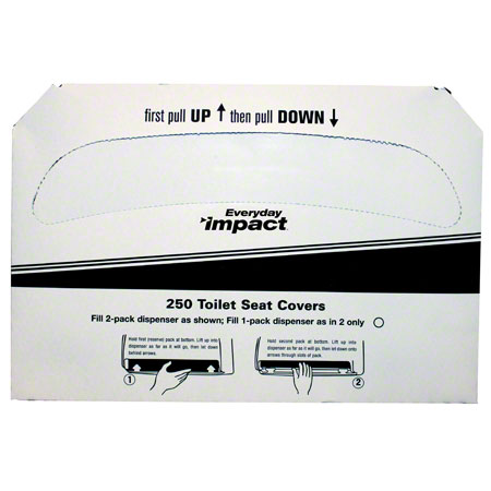  Impact Toilet Seat Covers 5000 Covers  20/250/cs (IMP1150) 