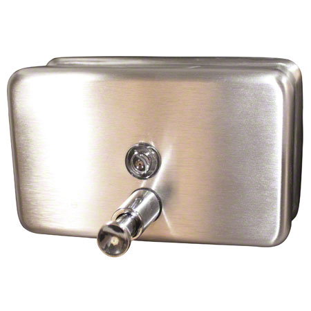  Impact Horizontal Stainless Steel Lotion Soap Dispenser   ea (IMP4020) 