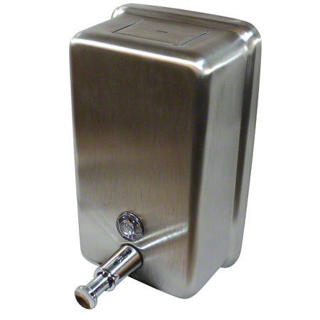  Impact Vertical Stainless Steel Lotion Soap Dispenser   ea (IMP4040) 