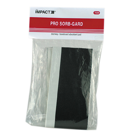  Impact Pro Sorb-Gard Absorbent Pad  Black/White 4/10/cs (IMP7239) 