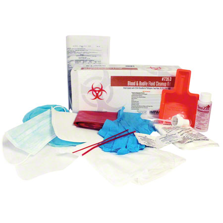  Impact Bloodborne Pathogen Kit w/Disinfectant   ea (IMP7353) 