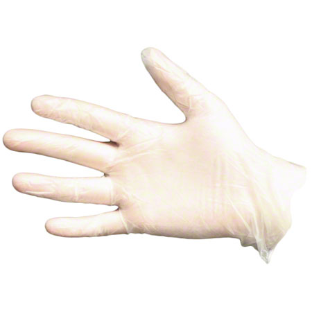  Impact Disposable Vinyl Exam Gloves Large  10/100/cs (IMP8607L) 