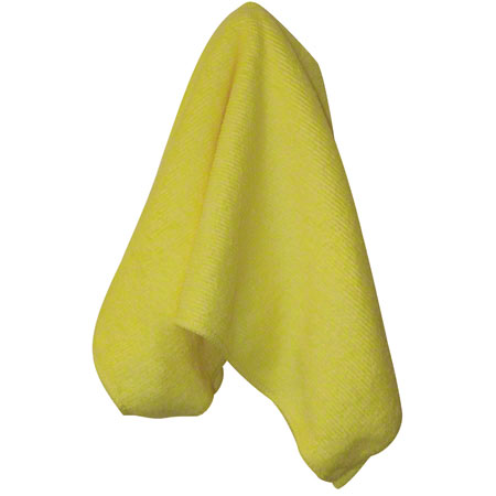  Impact Microfiber Cloths 16 x 16 Yellow 12/cs (IMPLFK700) 