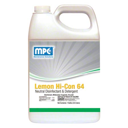  MPC Hi-Con 64 Neutral Disinfectant & Detergent Gal.  4/cs (MISL6414MN) 