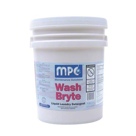  PMG Wash Bryte Liquid Laundry Detergent 5 Gal.  ea (MISWAS05MN) 