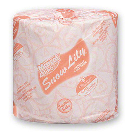  Marcal Snow Lily Roll Bath Tissue 4.3 x 3.66  48/cs (MRC04072) 