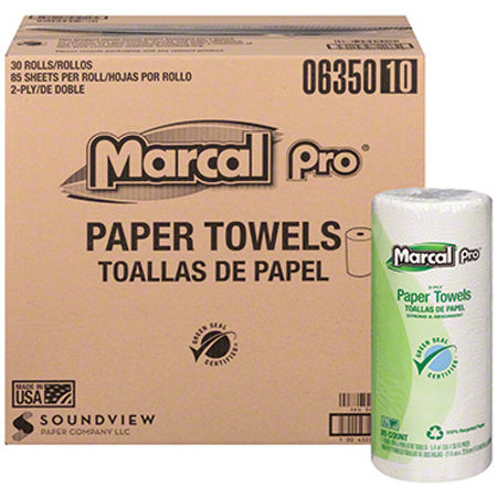  Marcal Essentials Kitchen Roll Towel 85 ct.  30/cs (MRC06350) 