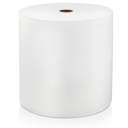  Nvi LoCor Proprietary Hard Wound White Roll Towel 8 x 800'  6/cs (OAS46896) 