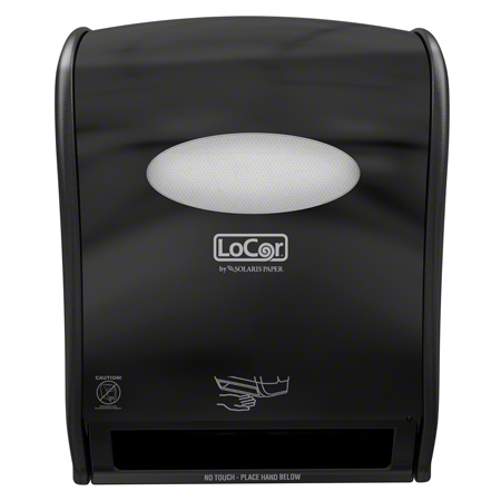  Nvi Electronic Hard Wound Roll Towel Dispenser  Black ea (OASD68003) 