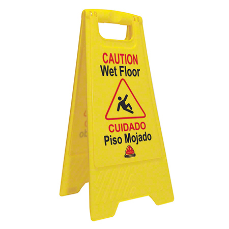  O Cedar Bilingual Floor Safety Sign (OCED96991) 
