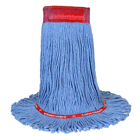  O'Cedar Maxi-Clean Shrinkless Loop-End Mop Large Blue 12/cs (OCED97293) 